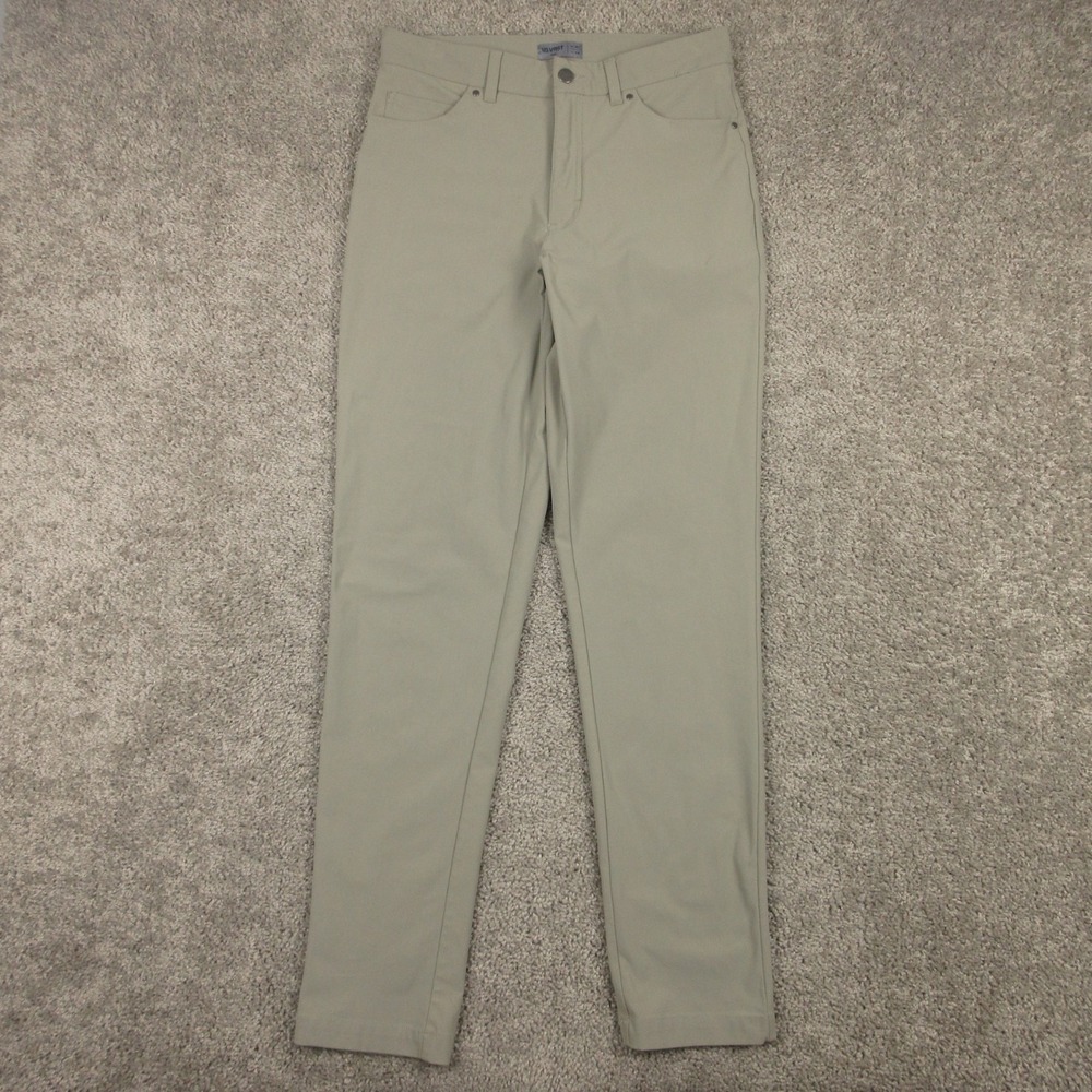 VRST Pants Mens 30x34 Beige Slim Fit Performance Chinos Golf Stretch Comfort